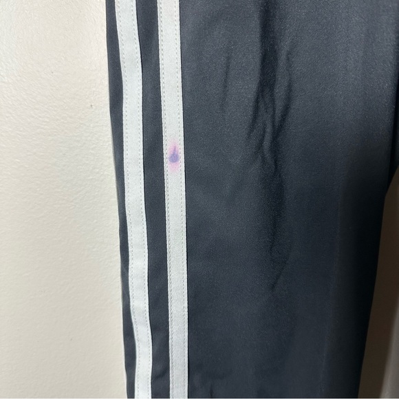 Adidas Black High-Waisted 3 Stripe Women’s Leggings Size Small *flaw - Picture 13 of 16